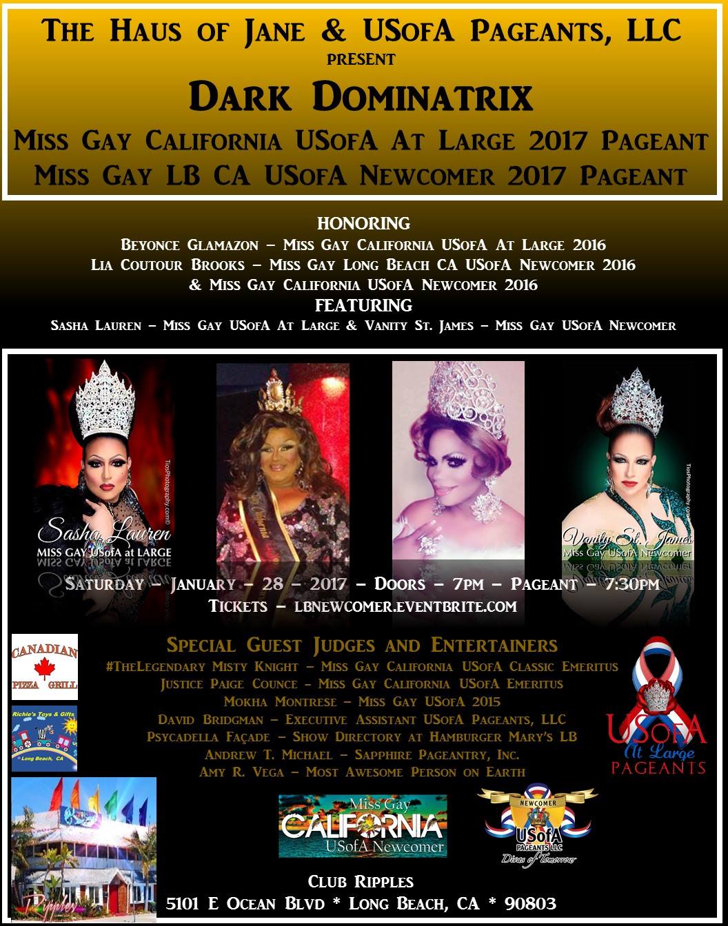 Miss Gay California USofA At Large 2017 Updated