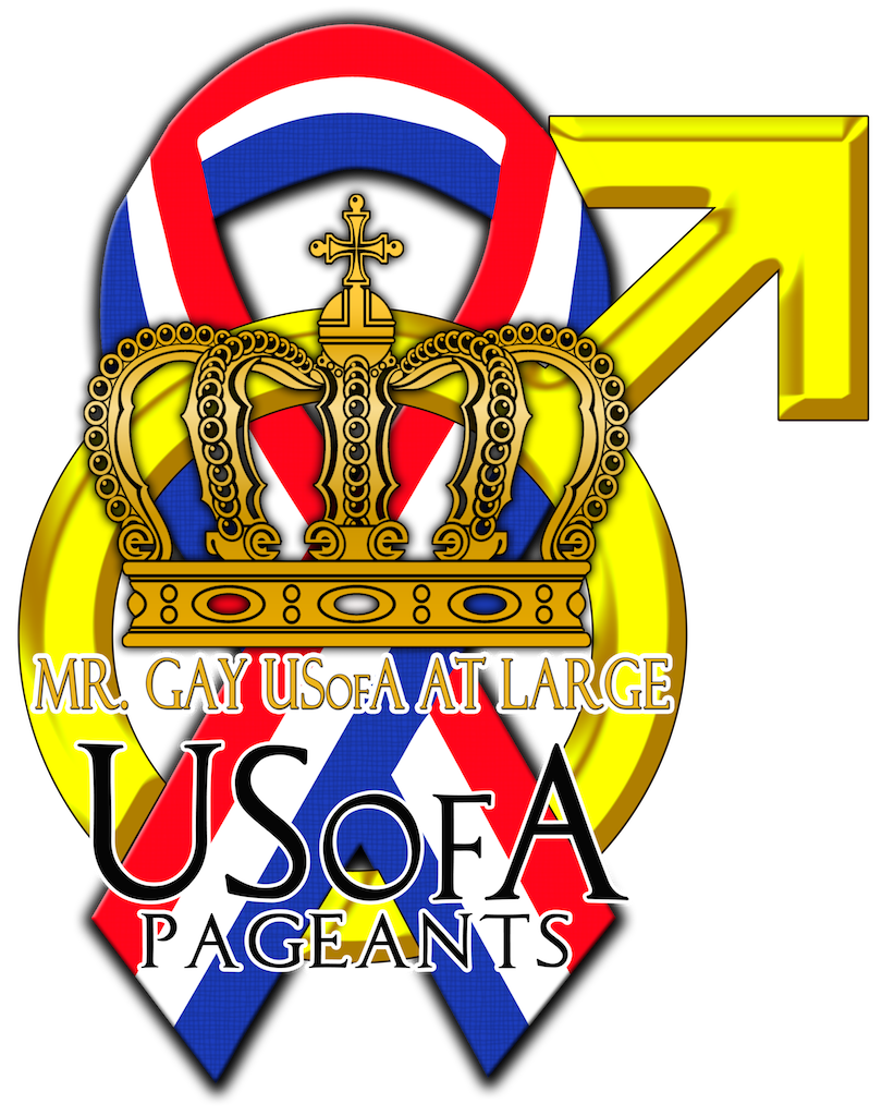 Mr Gay USofA At Large Logo