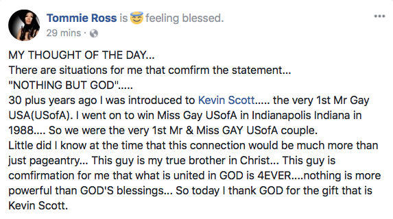 Tommie Ross about Kevin Scott