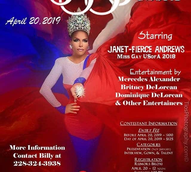 Miss Gay Mississippi USofA 2019 #usofapageants